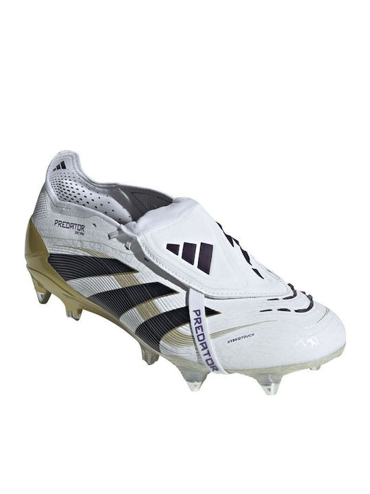 adidas Predator Elite Fußballschuhe mit Stollen Beige