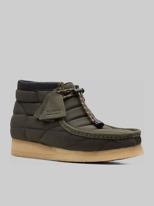 Wallabee Boot Кожени Зелен Мъжки ботуши