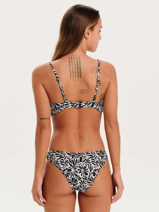 Set Bikini Cu Burete Detașabil Negru