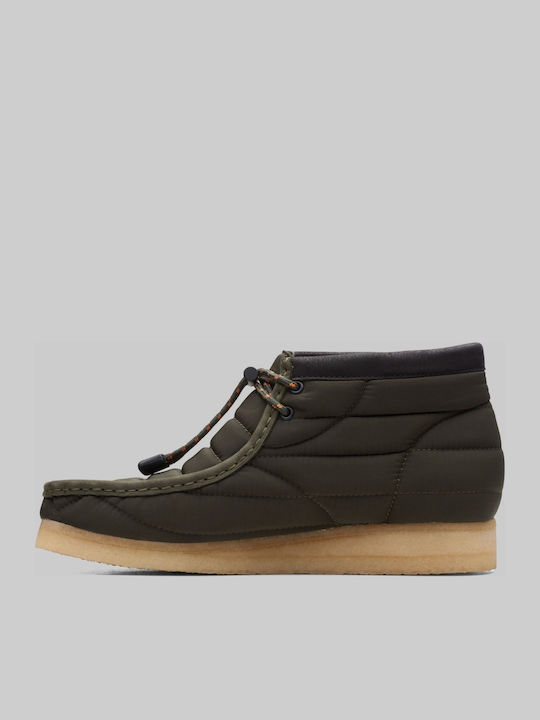 Wallabee Boot Кожени Зелен Мъжки ботуши