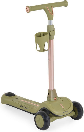 Byox Παιδικό Πατίνι Cornet 6 in 1 Τρίτροχο με Κάθισμα Πράσινο