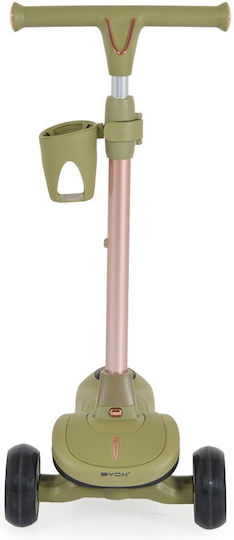 Byox Παιδικό Πατίνι Cornet 6 in 1 Τρίτροχο με Κάθισμα Πράσινο