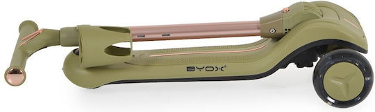 Byox Παιδικό Πατίνι Cornet 6 in 1 Τρίτροχο με Κάθισμα Πράσινο