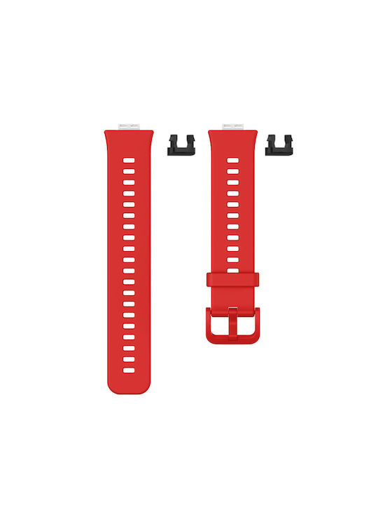 Edman Strap Stainless Steel Red (Honor Band 6)