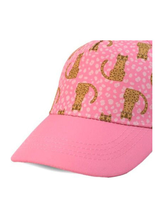 Flapjackkids Παιδικό Καπέλο Jockey Υφασμάτινο Ροζ