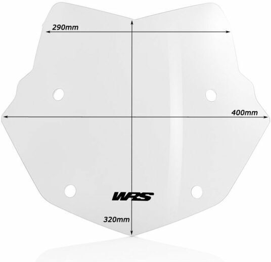 WRS Vizieră transparentă motocicletă pentru BMW R 1200 BM026T