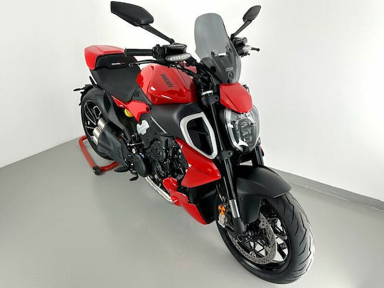 WRS Transparentes Visier Motorrad für Ducati Diavel DU029FS