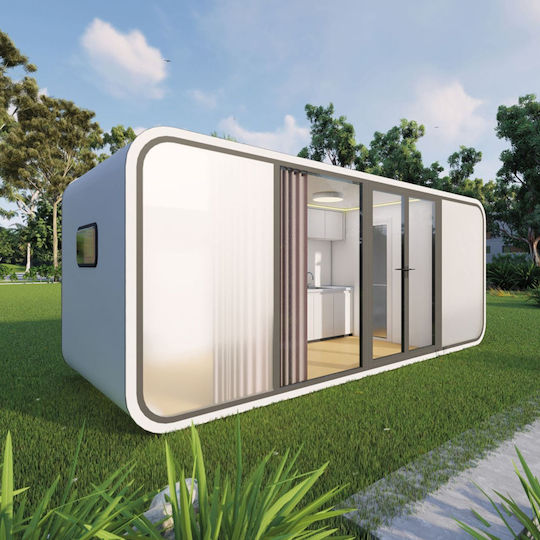 Apple Cabin Kapselhaus 13m2 1 Schlafzimmer