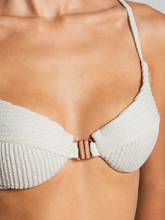 Bikini Set with Light Padding Brazil Cream