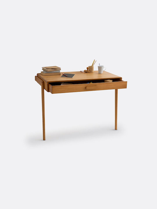 Desk Colas made of Solid Wood Brown 50x18x76cm