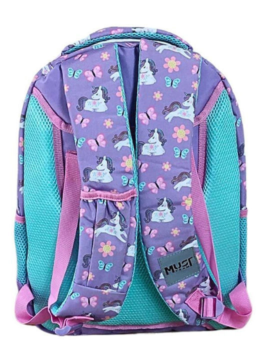 Must Lovely Unicorn Elementary School Backpack 3 Compartments 000586281