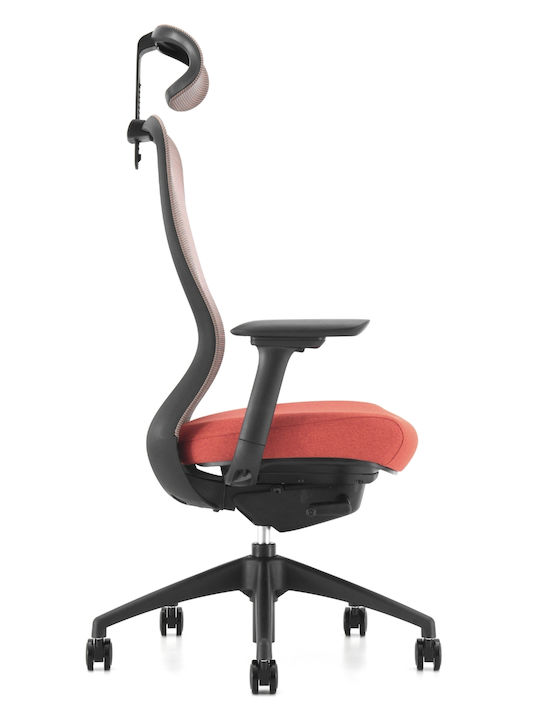 ErgoAction Action Chair VX Офис Стол С Регулируеми Подлакътници Черен / Черен