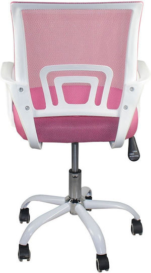 Woodwell BF2101-SC Scaun De Birou Alb / Roz