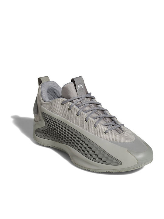 Anthony Edwards 1 Low Χαμηλά Μπασκετικά Παπούτσια Metal Grey / Dove Grey / Cloud White