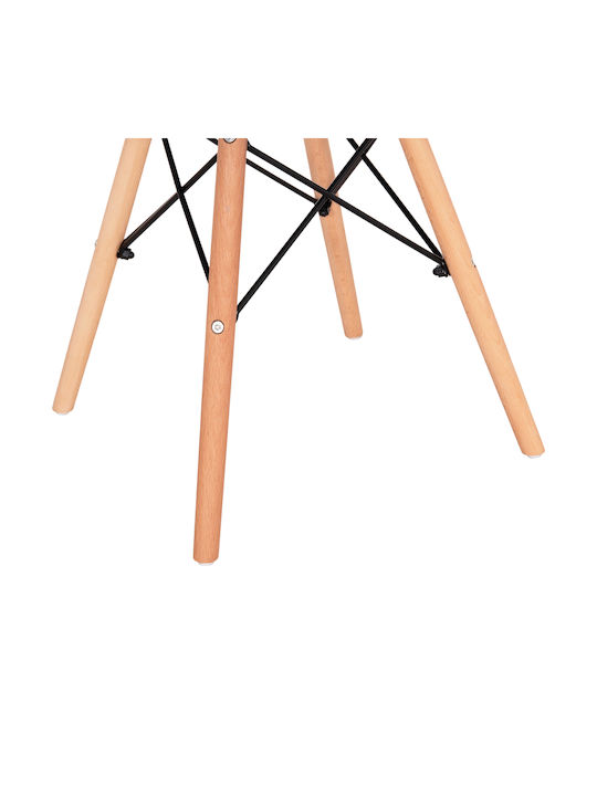 Twist PP Kitchen Polypropylene Chair Blue 46x50x82cm 4pcs