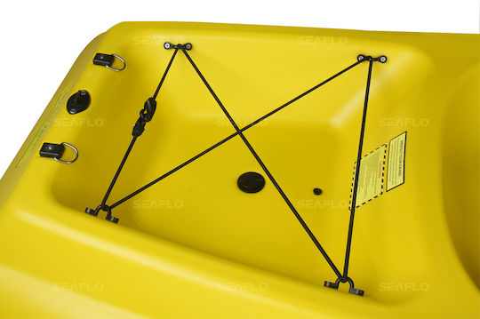 Seaflo SF-2002 SF-2002_YELLOW Пластмасов Каяк Плажна чанта 1 лице Жълт