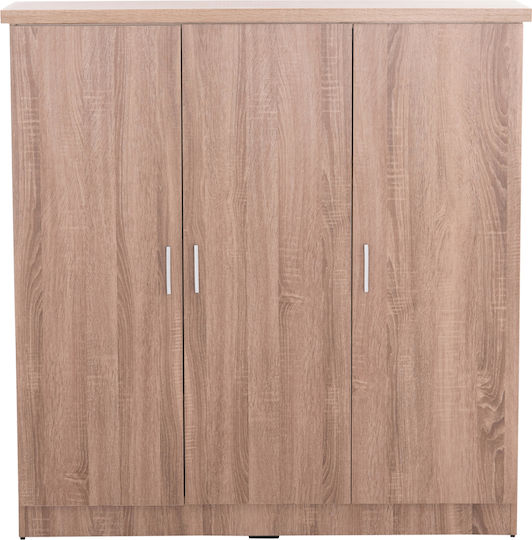 Regale Fuento Hm2482.01 Drei Türen Schrank Braun 116x40x123cm