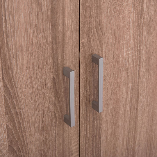 Regale Fuento Hm2482.01 Drei Türen Schrank Braun 116x40x123cm