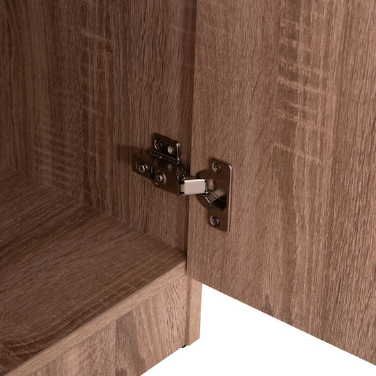 Regale Fuento Hm2482.01 Drei Türen Schrank Braun 116x40x123cm