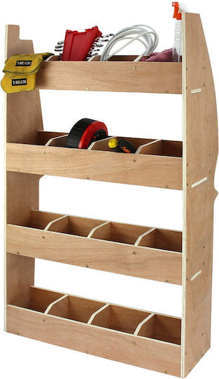 Nissan Primastar Plywood Van Racking Unit
