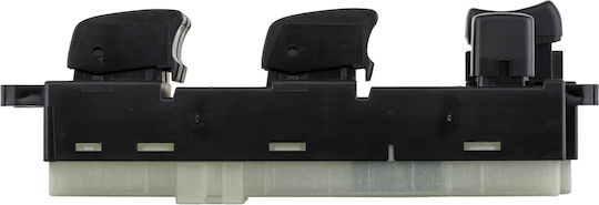 NTY Fensterheberschalter Auto für Nissan Almera 2000-2006 Schwarz