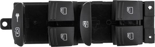NTY Comutator geamuri auto pentru Porsche Ardei iute Negru