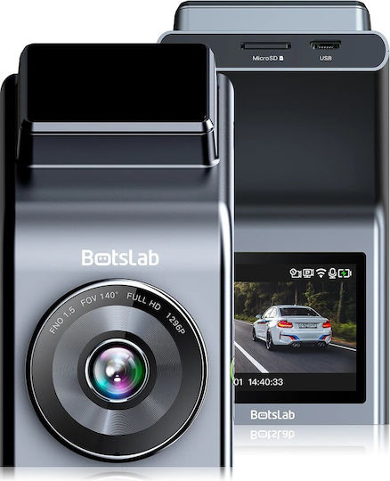 Botslab Κάμερα DVR Αυτοκινήτου 1080P Wi-Fi, GPS