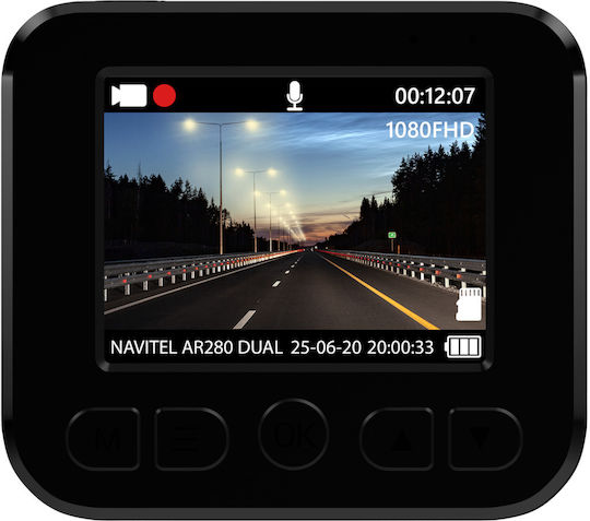 Navitel Κάμερα DVR Αυτοκινήτου 1080P Wi-Fi, GPS