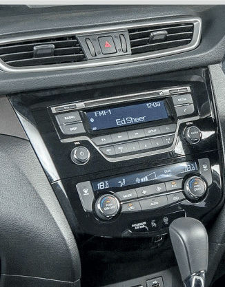 Πρόσοψη 2 Din για Nissan Qashqai / X-Trail