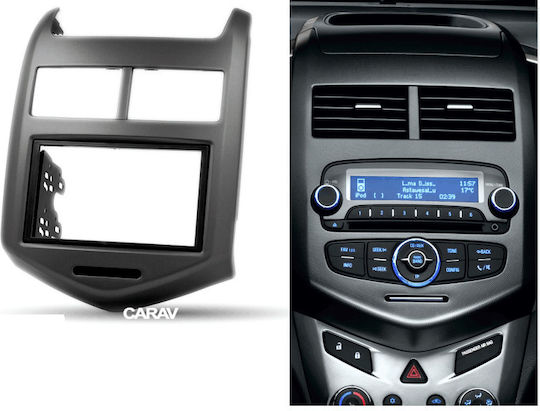 DIN Fascia Panels 2 Din for Chevrolet Aveo 2011+