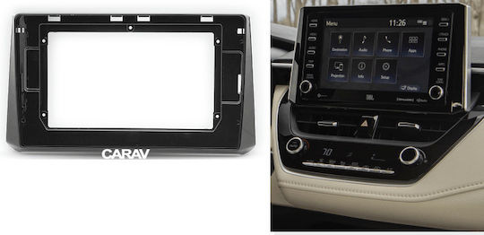 CARAV Industries Inc. DIN Fascia Panels 2 Din for Toyota Corolla 2017-2019