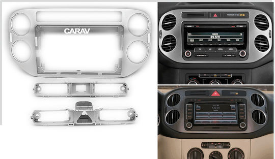 CARAV Industries Inc. Πρόσοψη 2 Din Συμβατή με Οθόνη 9" για Volkswagen Tiguan 2011-2016