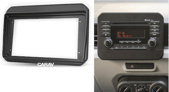 Ice DIN Fascia Panels 2 Din Compatible with Screen 9" for Suzuki Ignis