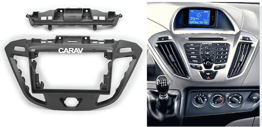 CARAV Industries Inc. Πρόσοψη 2 Din Συμβατή με Οθόνη 9" για Ford Transit Custom / Transit / Tourneo Custom 2013 2018