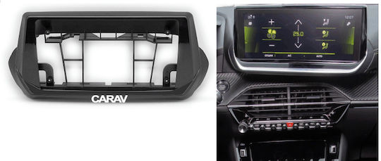 CARAV Industries Inc. Πρόσοψη 2 Din Συμβατή με Οθόνη 9" για Peugeot 2008