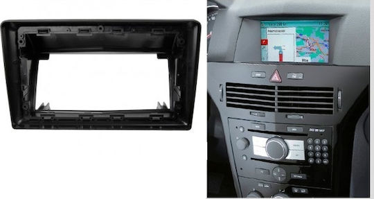 CARAV Industries Inc. DIN Fascia Panels 2 Din Compatible with Screen 9" for Opel Astra 2004-2014