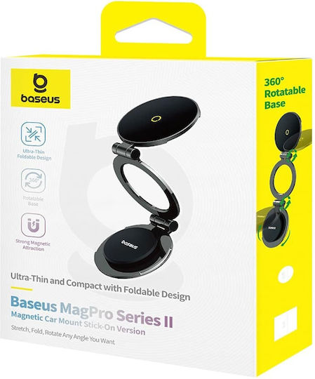 Baseus Magpro Series Ii Auto Handyhalterung mit Magnet Schwarz