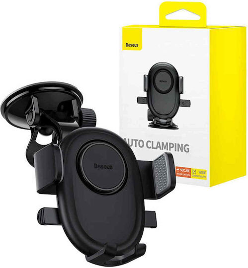 Baseus Car Mobile Mount with Adjustable Hooks Black