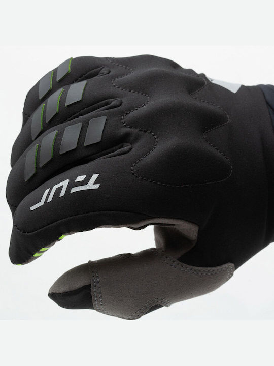 T.ur Summer Men's Motorcycle Gloves Neoprene Black