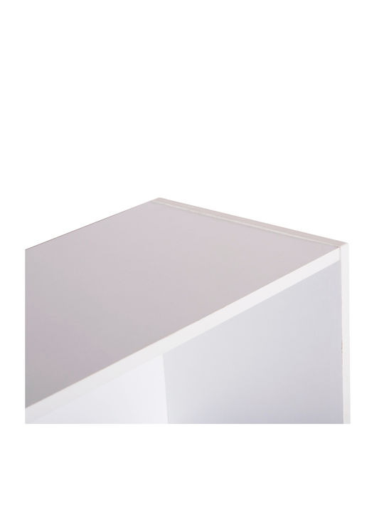 Ράφι Τοίχου Cubicon Λευκή 38.5x23.5x80εκ.