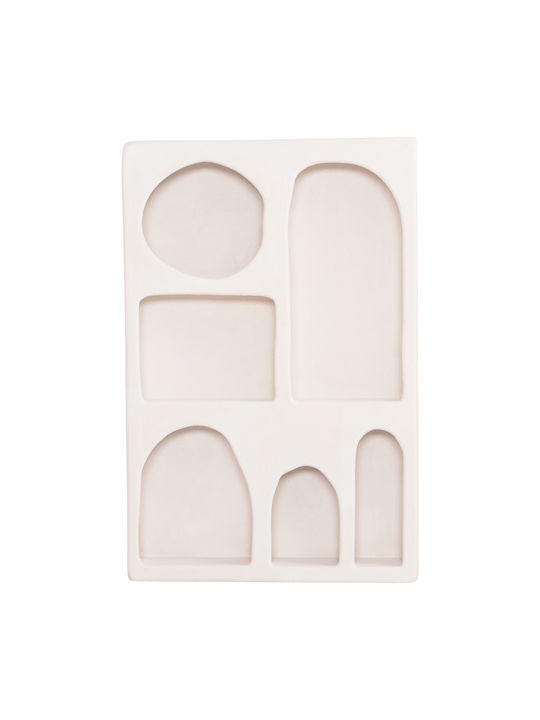 Shelf Wall Santorini Off-white 80x18x120cm