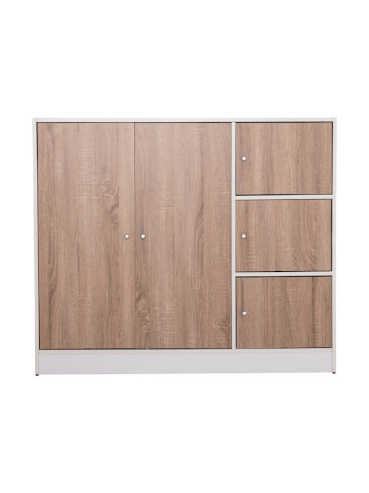 SONAMA Mobilier de Intrare cu Cuier & Dulap pentru Pantofi 117x39.5x99.5cm