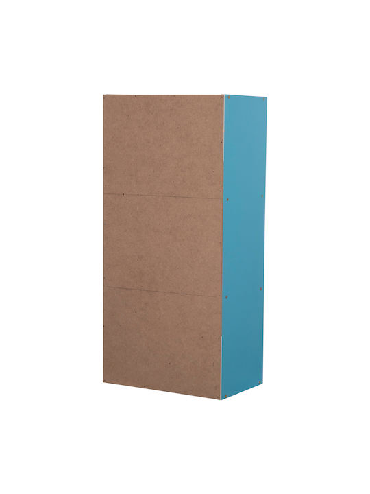 Shelf Wall Cubicon Blue-white 38.5x23.5x80cm