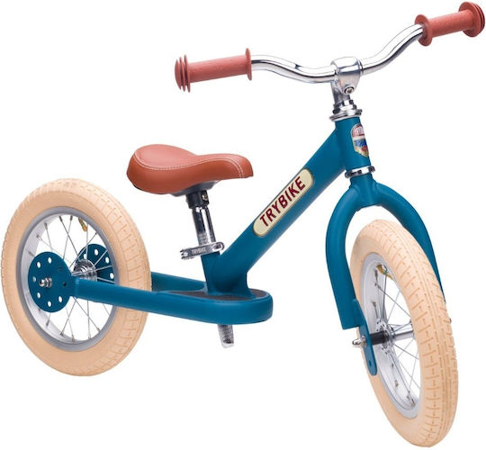 Trybike Детски велосипед за баланс Vintage Син