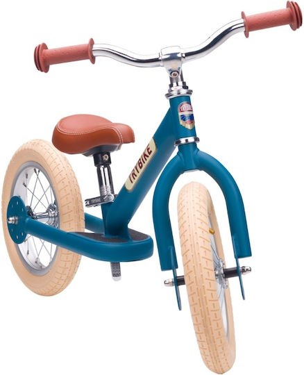 Trybike Детски велосипед за баланс Vintage Син