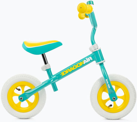 Milly Mally Детски велосипед за баланс Dragon Balance Bike Зелен