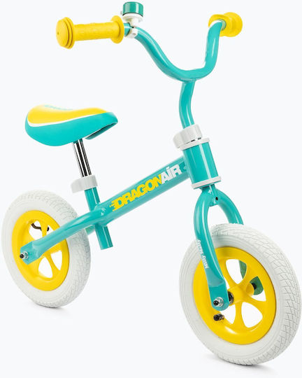 Milly Mally Детски велосипед за баланс Dragon Balance Bike Зелен