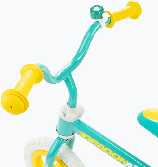 Milly Mally Детски велосипед за баланс Dragon Balance Bike Зелен
