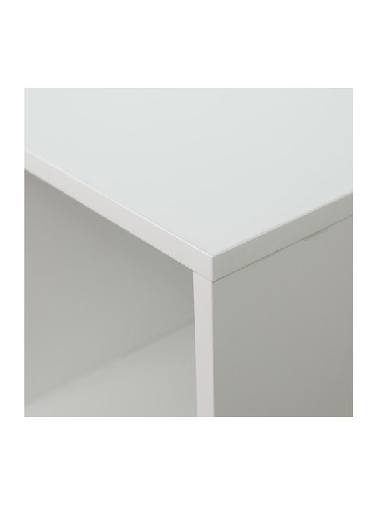 Bibliothek Boxy Weiß 70x29x104cm