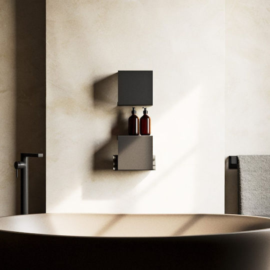 Verdi Grey Bathroom Shelf